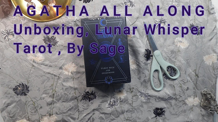 AGATHA ALL ALONG Unboxing