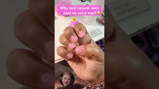 Do you like natural overlays?✨ #nails #polygel