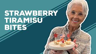 Love & Best Dishes: Strawberry Tiramisu Bites Recipe | Easy 4th of July Dessert Ideas