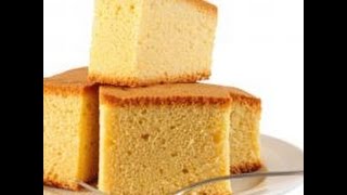 Torta De Vainilla O Canela. Sin Batidora.