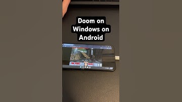 Doom also runs on the windows 11 phone (shocking) #tech #gaming #doom #yaptech #windows