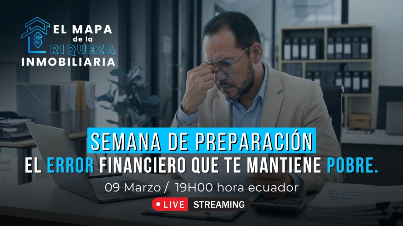 EL ERROR FINANCIERO QUE TE MANTIENE POBRE