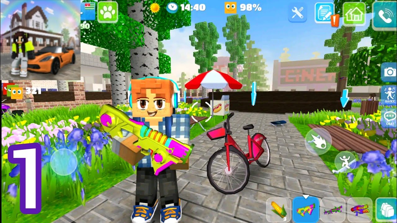 School Party Craft | Party Setup & Mini Games Gameplay Walkthrough Part 1 