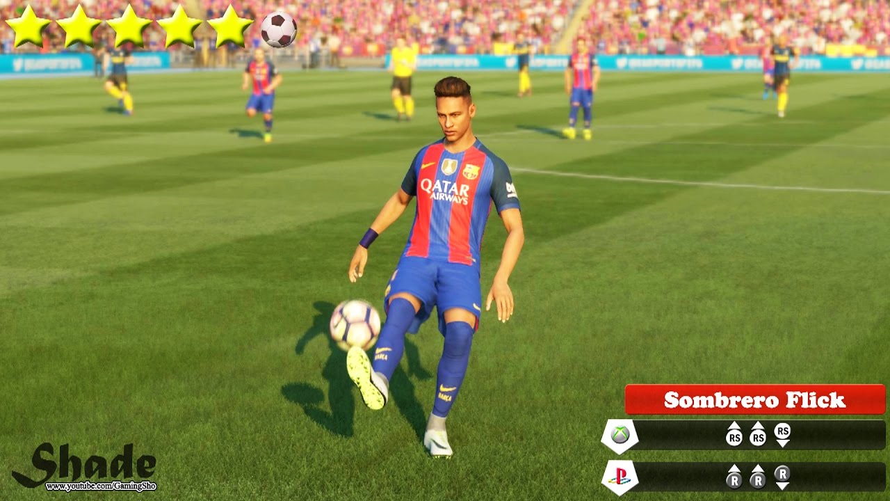 FIFA 17 All 75 Skills Tutorial | Xbox & Playstation | HD 1080p - YouTube