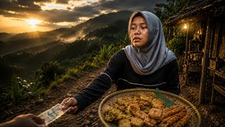 FRITTER SELLER GIRL Peddling Every Day!! To Help Mom and for Gas Money