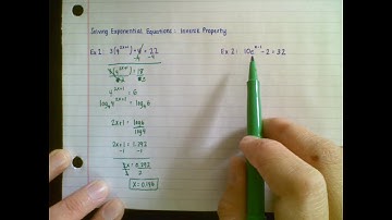 Solving Exponential Equations: Inverse Property
