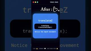 CSS translateZ vs Flat UI 🔥