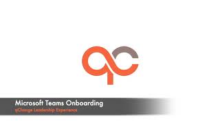qChange Leadership Experience Onboarding