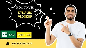 Automatic VLOOKUP Formula using ROW and COLUMN | Excel Tutorial in Hindi I KS Tech Design Studio