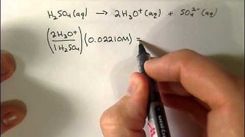 Chemistry - Finding pH of Strong Acids and Bases