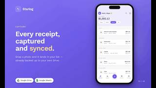 Starlog Receipt Scanner for Small Businesses