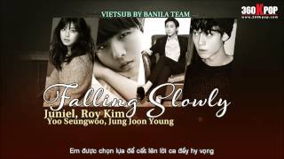 [Vietsub] JUNIEL ft Other Artist - Falling Slowly @ Busking Radio {BANILA TEAM}