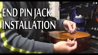 Acoustic Guitar DIY: End Pin Jack Installation
