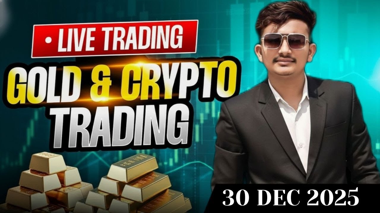 btc live trading | crypto live trading | gold live trading 30 DEC 2025 | 
