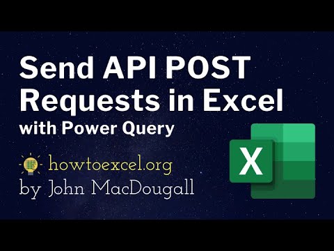 วีดีโอ: ฉันจะโทร API จาก Excel ได้อย่างไร