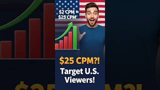 How to Get U.S. Viewers &amp; Boost YouTube CPM  | Real Tips  #usviewers#usa