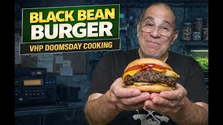 Black Bean Burger - Doomsday Cooking Ep3