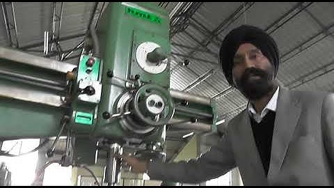 Radial Drill Machine