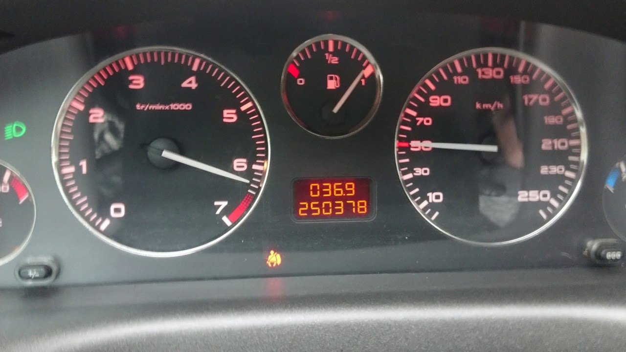 Akceleracion 0-100 Peugeot 406 coupé V6 152kw