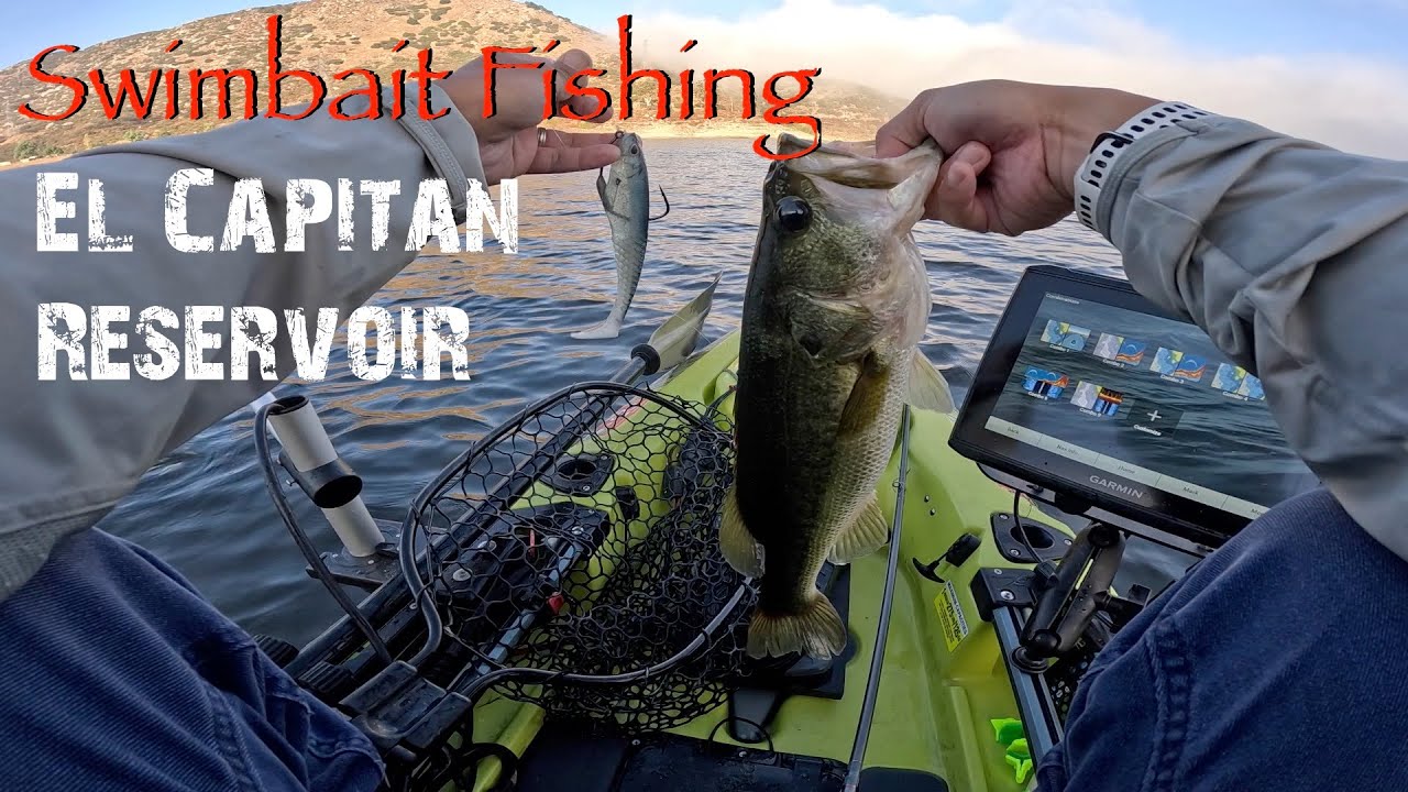 Soft Swimbait Fishing for Largemouth Bass – El Capitan Reservoir – September 2024