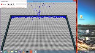 Crowd Simulation Using SteerLite - TestCase 4