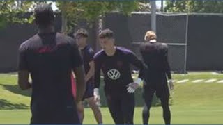 United States Men's Soccer Team prepares for next World Cup game