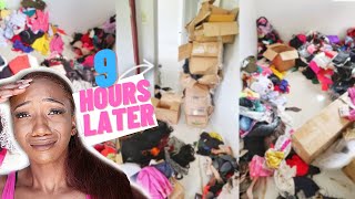 EXTREME CLOSET CLEAN OUT IN JAMAICA! vlog (Declutter, organize, tour +clean wardrobe) |Annesha Adams