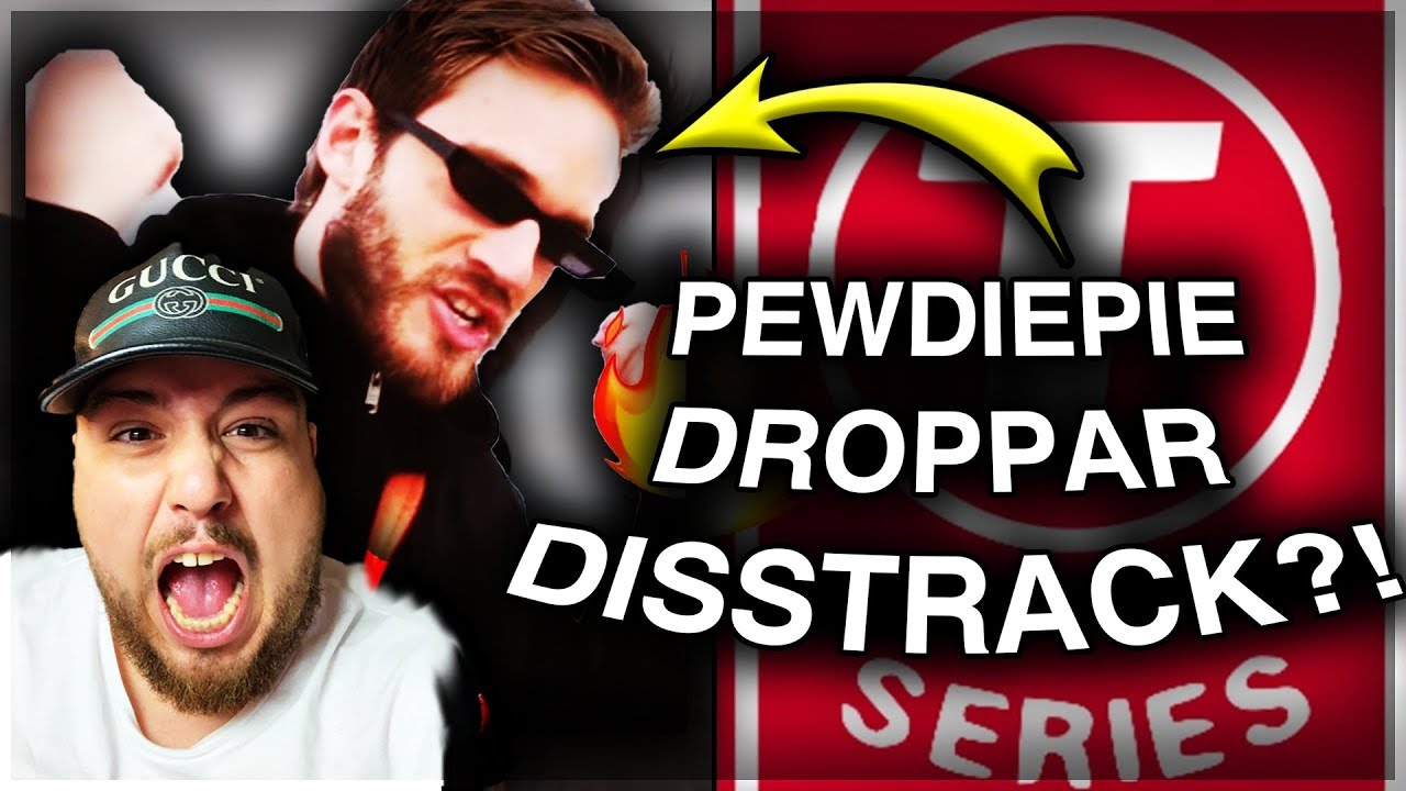 PEWDIEPIE DROPPAR ELD DISSTRACK HAHA *REAGERAR*
