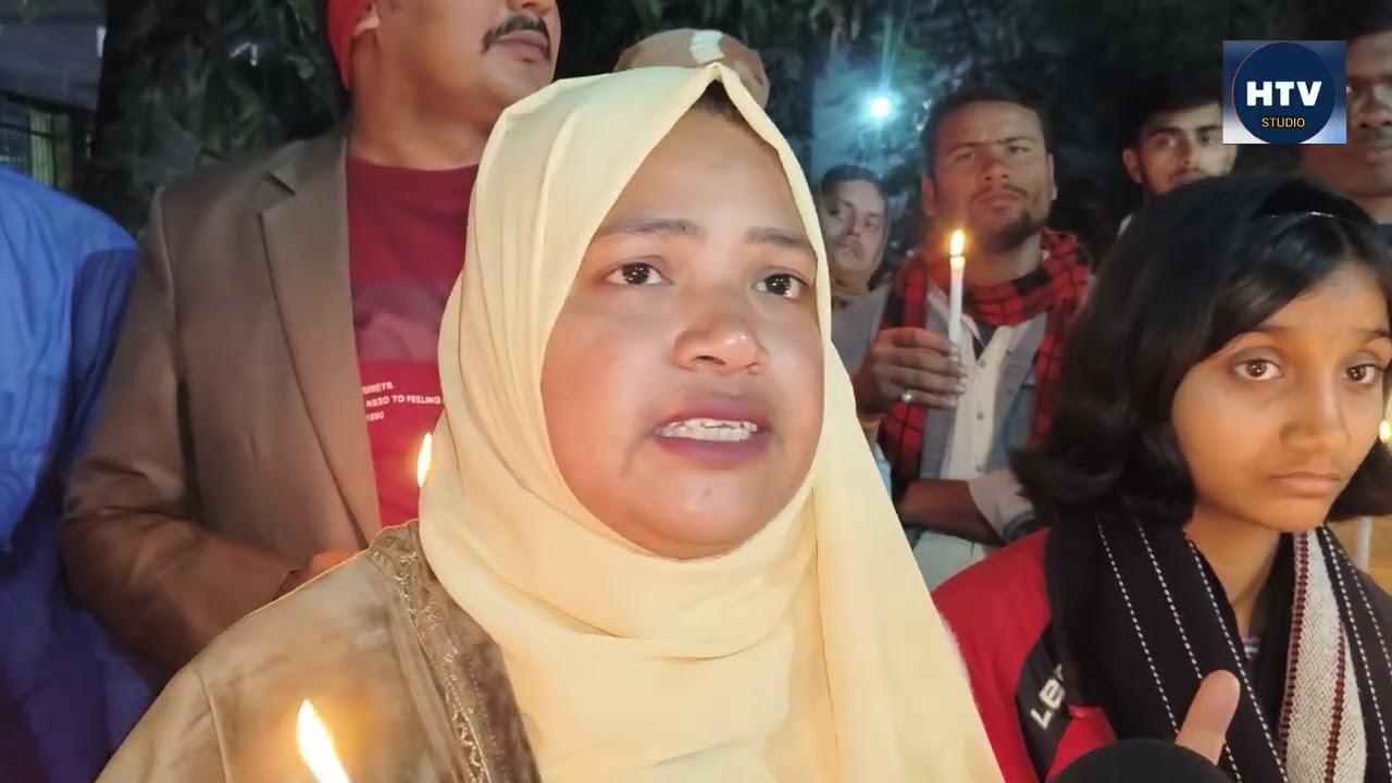 बिहार में महिलाओं पर हो रहे अपराध के खिलाफ बेगूसराय में सड़क पर उतरे लोग,नागरिक संवाद समिति