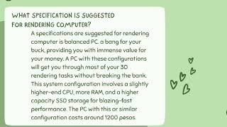 COMPUTER SPECIFICATIONS AND COMPATIBILITY.