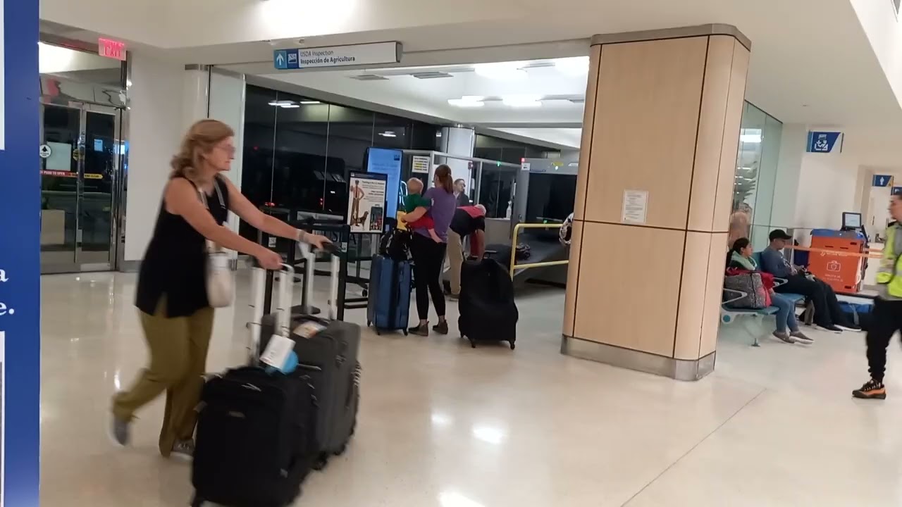 Isla verde airport. Puerto Rico