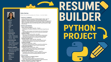 🔥 How to Build a Resume Builder Python App [ 2025 Update ] Python + ReportLab | Python GUI Project
