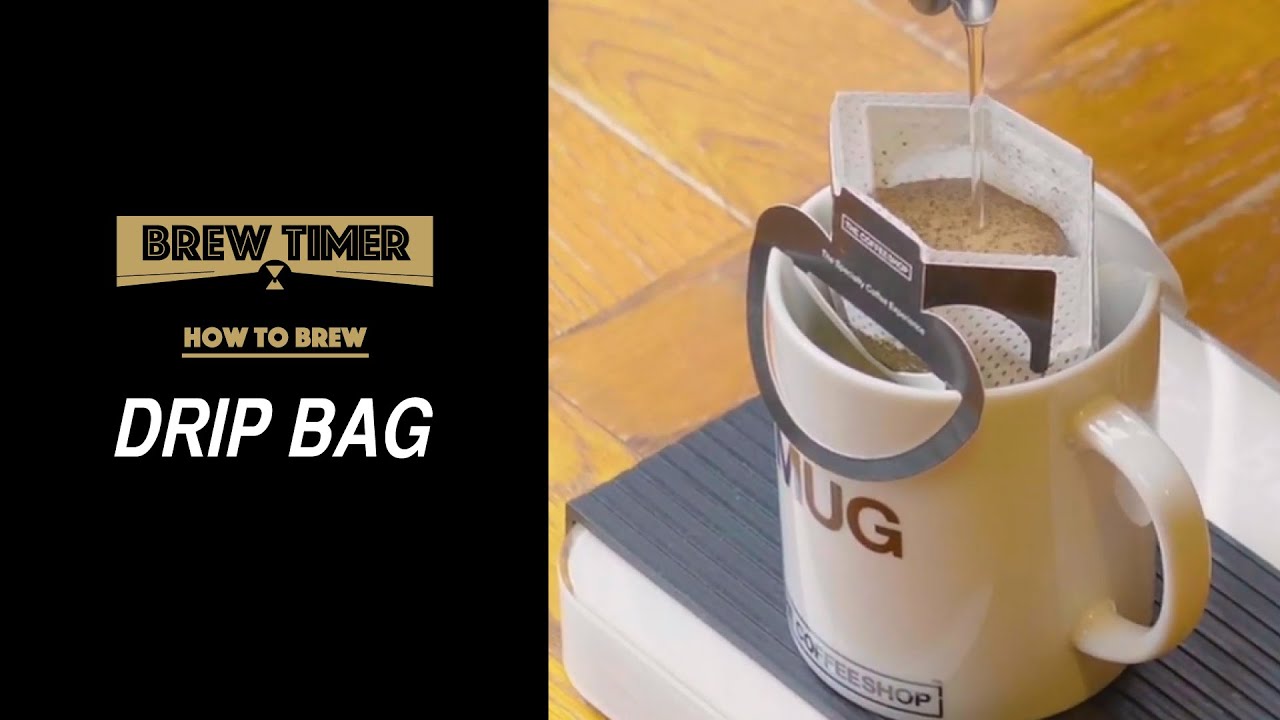 The Basics of Drip Bag Coffee: How to Brew [Real-Time] THE