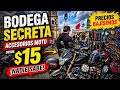 BODEGA SECRETA: Accesorios Moto desde $15 ¡Nadie Sabe!