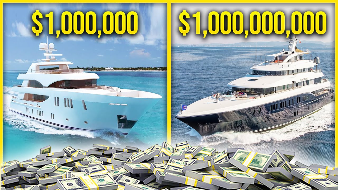 Millionaire vs Billionare Yacht The Massive Difference You'll Never