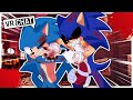 Movie Sonic Encounters Sonic EXE At The Hazbin Hotel In VR CHAT