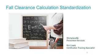 Webinar - Standardization of Fall Clearance Calculations