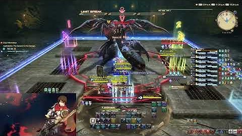 FFXIV Asphodelos: The Second Circle (Savage) first Clear [P2S] Sage POV