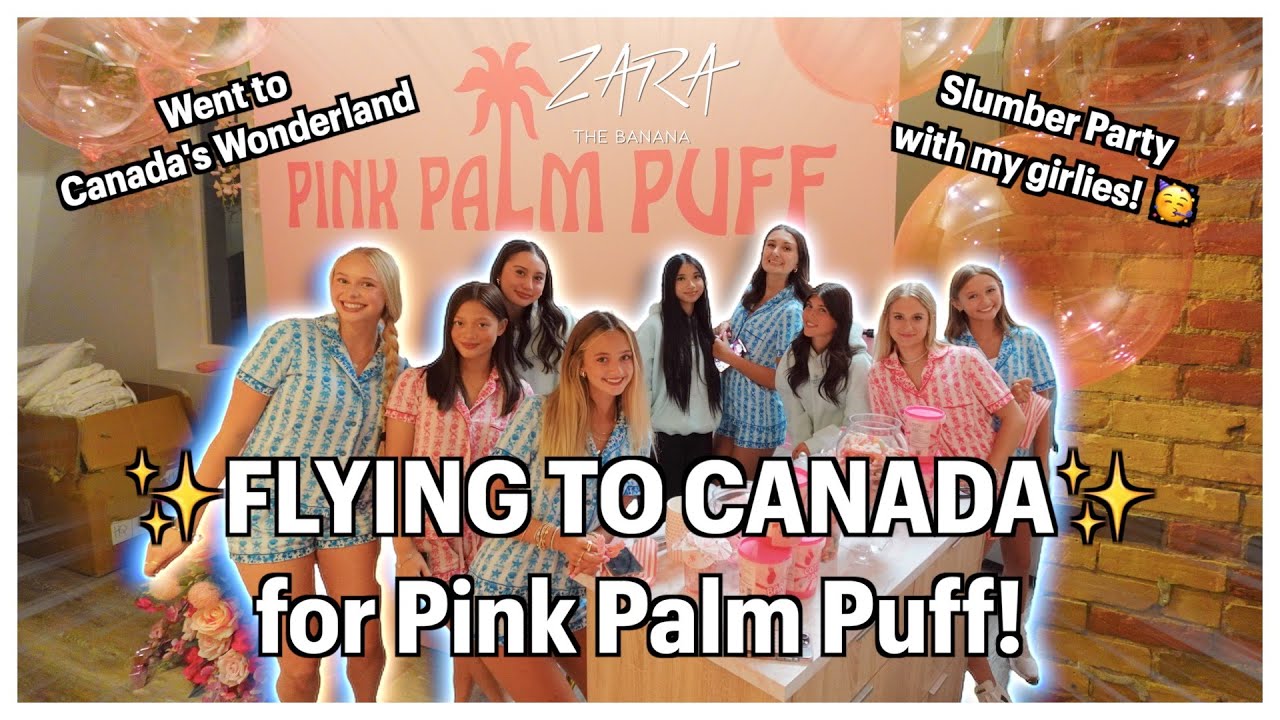 🇨🇦 FLEW TO CANADA for a BRAND INVITE! 🎉 + Wonderland, Shopping & Food Trips ✈️✨