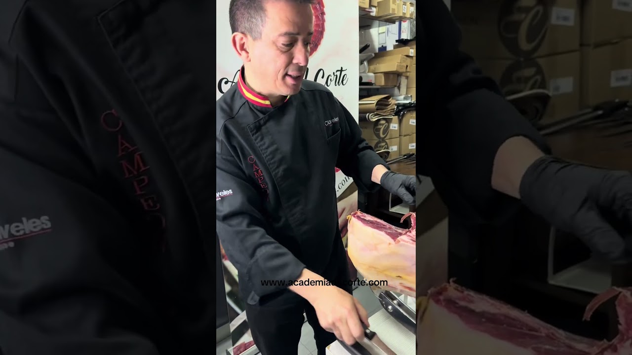 Consejos prácticos para cortar Paleta con cuchillos 3Claveles ,web ; www.academiadecorte.com 