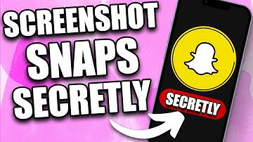 How to Screenshot a Snapchat WITHOUT the Person Knowing