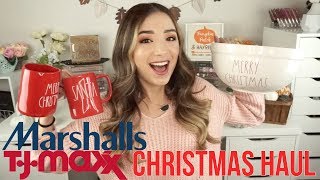 HUGE TJMAXX & MARSHALLS HAUL | CHRISTMAS RAE DUN JACKPOT!!!