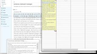 Windows Clipboard Manager