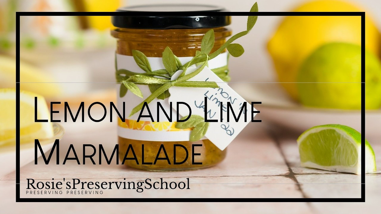 Lemon & Lime Marmalade