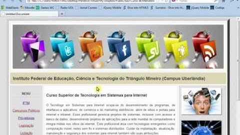 Aula 04: Tabelas em HTML e construção do layout de páginas