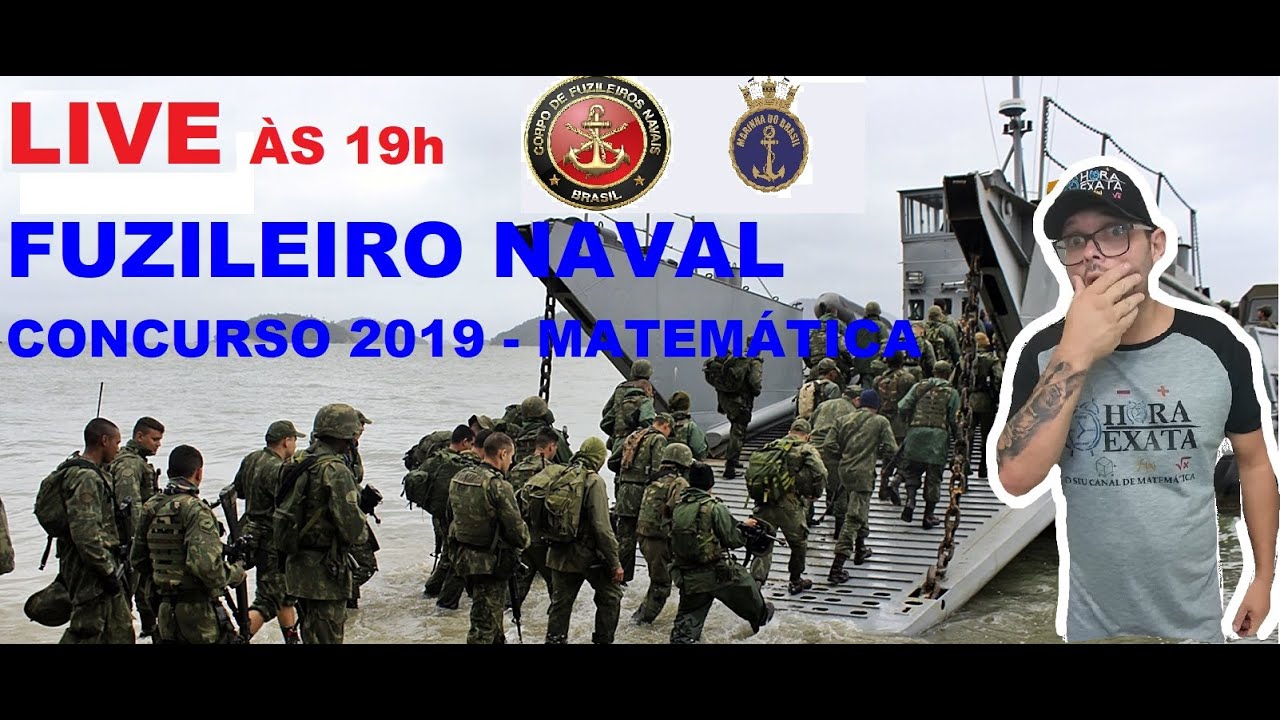 CORREÇÃO DA PROVA DO #FUZILEIRO NAVAL 2019 - YouTube