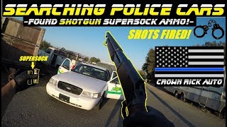 Searching Police Cars Found SuperSock ShotGun Ammo!