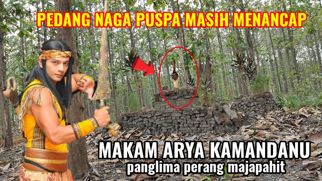 nyata.!pedang naga puspa menancap di makam arya kamandanu