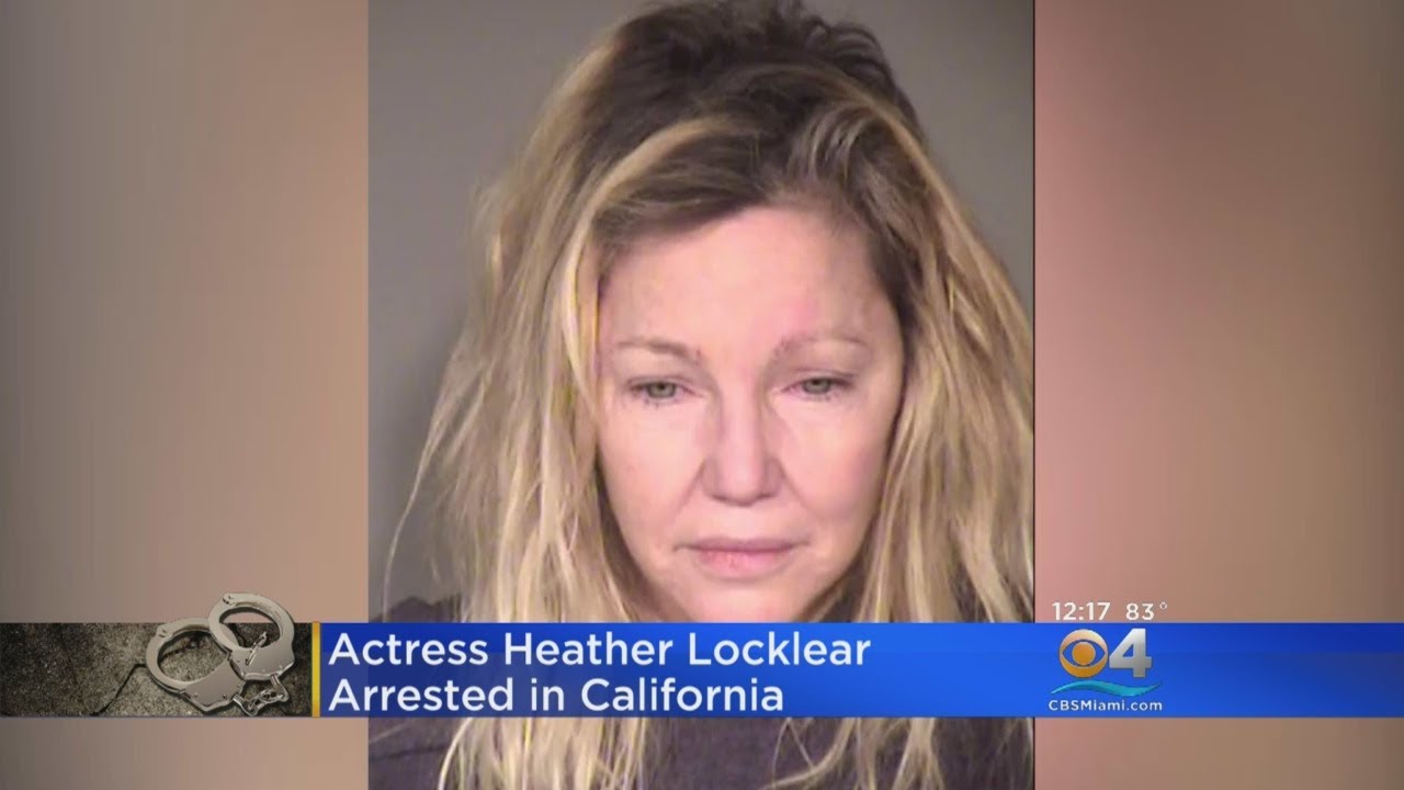 Heather Locklear Arrested, Charged With Assaulting Officer