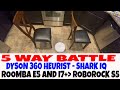 Which Robot Vacuum Cleans around kitchen chairs the BEST i7+ Dyson 360 Heurist Roborock S5 Roomba E5
